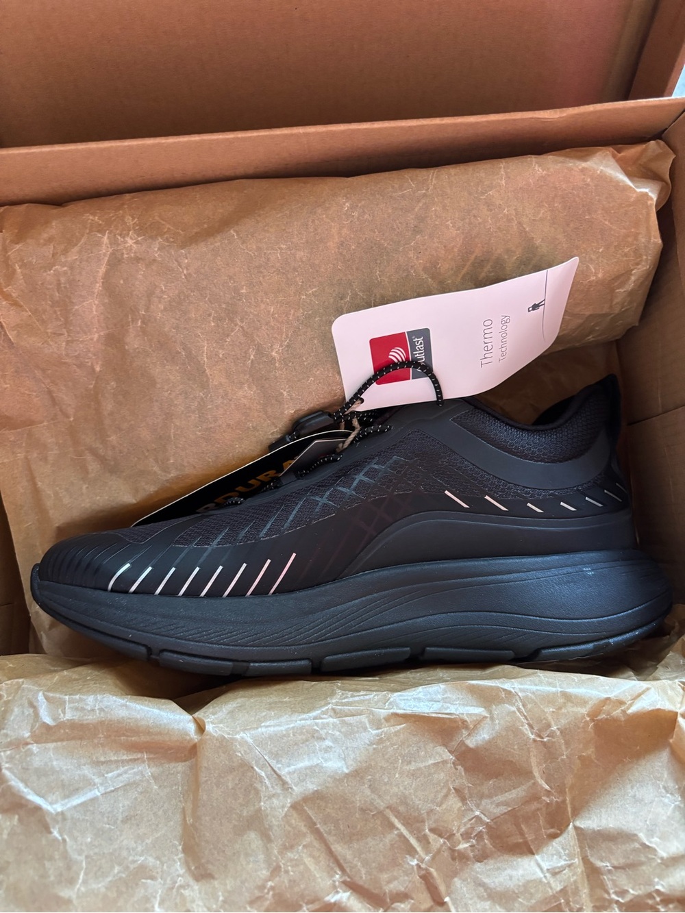 Women’s Black Water Resistant Sneaker